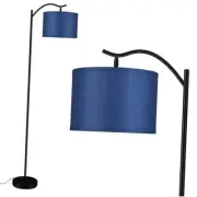 Floor Lamp for Living Room,LED Arched Floor Lamp,Tall Modern Standing Lamp Blue