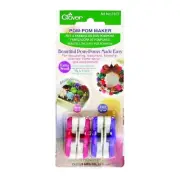 Extra Small Clover Pom Pom Maker in 2 different sizes Knitting Round Ball Shapes