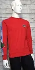 New Lacoste Relaxed Fit Red Comic Crocodile Long Sleeve Tee Size Large
