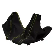 Manual & E Brake Boot PVC Carbon Fiber for BMW E36 92-99 Yellow Stitch