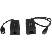 StarTech.com 1 Port USB over Cat5 / Cat6 Ethernet Extender - up to 131ft (40m) - 1 x USB - 40 m Extended Range - Plastic