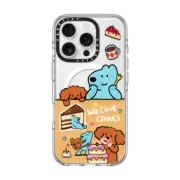 iPhone 16 Pro Clear Case MagSafe Compatible We love Cakes