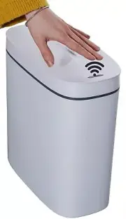 14 Liter Automatic Trash Can with lid3.6 Gallon Touchless Trash Can or KickGa...