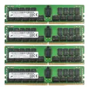 Micron 128GB 4X32GB DDR4-3200MHZ PC4-25600R ECC REG Memory MTA36ASF4G72PZ-3G2E2