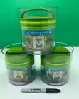 3 NEW PREPARA EVAC AIRTIGHT STORAGE CONTAINERS