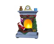 Fireplace Shape Decoration Light Statue Light Bedroom Home Christmas Decoration Night Light