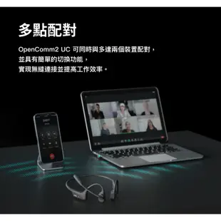 9折優惠卷【SHOKZ 韶音】OpenComm2 C110 骨傳導藍牙通訊耳機 原廠公司貨 送耳機清潔筆 現貨快速出貨