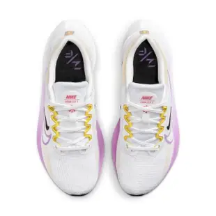 【NIKE 耐吉】WMNS ZOOM FLY 5 白粉黃 慢跑鞋 女鞋 運動 馬拉松 厚底(DM8974-100 ∞)