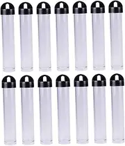 Homoyoyo 30pcs Cylindrical Storage Tubes with Lids Empty Liquid Containers for Beads Items Lightweight for Organizing Supplies