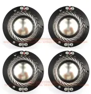 4PCS Aluminum Diaphragm Fit For Altec Lansing Speaker 604 802 804 8 Ohm