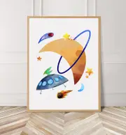 [Namly Design] Space-Themed Poster