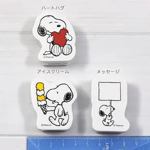 KODOMO Snoopy木頭造型印章/ H/ 打棒球