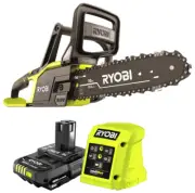 Ryobi One+ 18V Cordless Chainsaw 10” (254mm) FULL Battery & Charger KIT NEW
