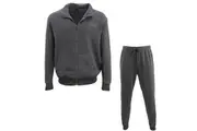 FIL Men's Zip up Sweater Tracksuit Set - Brooklyn/Dark Grey [Size: S]