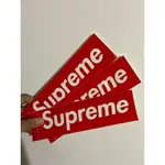 SUPREME BOX LOGO STICKER 紅色 BOX 防水貼紙