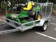 2M WIDE DECK! Trailer SUIT Toro Kubota John Deere Kawasaki Zero Turn Mower