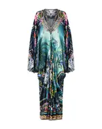 Camilla Silk Kaftan Swim Cover-Up