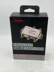 Rocketfish RF-G1179 Bidirectional Mini Drop Amplifier Booster for TV Signal