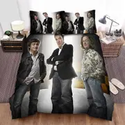 v3531 Bed Sheets Top Gear Jeremy Clarkson Richard Hammond And James May Duvet Cover Set Bed Sheets IU3531