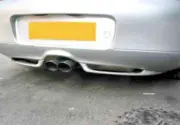 96-04 Porsche Boxster 986 TechA Type 2pcs rear Diffuser Made in USA Primer NEW