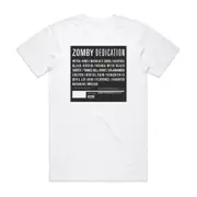 Zomby Dedication Album Cover T-Shirt White