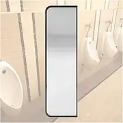 Hanging Room Divider, Hanging Room Divider Urinal Partition Divider Screen,Wall-Mounted Waterproof Men's Toilet Partition,Hotel Office Building Interior Divider Screen,Bathroom Privacy Extender,15.7i