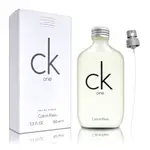 CALVIN KLEIN CK ONE 中性淡香水 100ML