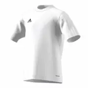 NWT adidas Climalite Squadra Youth Soccer Jersey SZ Youth Small White