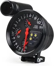 Domary 5inch Car Tachometer Oil Temperature Gague Oil Pressure Meter