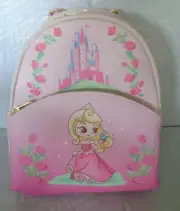 NWT Disney / Loungefly - Chibi Aurora - Pink Mini Backpack - Sleeping Beauty