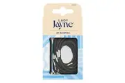 Lady Jayne Black Elastics - 24 Pk