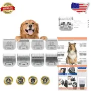 Precision 8 Ceramic Clipper Blades for Andis, Oster A5, Wahl KM10 Dog Grooming