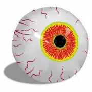 Creepy Big 16" Inflatable Eyeball Halloween Haunted House Prop Zombie Eye Attic