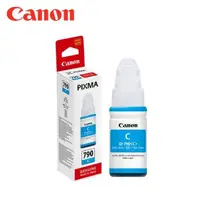 在飛比找momo購物網優惠-【Canon】CANON GI-790 C 藍色墨水