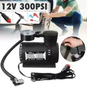 300PSI Portable Mini Air Compressor Auto Car Electric Tire Air Inflator Pump