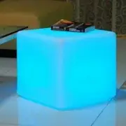 Light Up Furniture, Color Changing Led Cube (16-Inches) W/Remote Control By UZO1