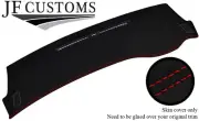 RED STITCH TOP DASH SUEDE COVER FOR MITSUBISHI LANCER EVO 7 8 9 STYLE 2