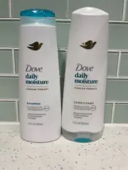 NEW Dove Daily Moisture Shampoo & Conditioner Set 12 fl oz