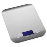 Salesbay Kitchen Scale Cooking LCD Digital 5kg/1g Stainless Steel Food Weight