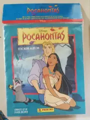 POCAHONTAS 1995 SEALED PANINI Album + Stickers SET 232 STICKERS NON-STUCK