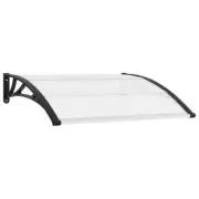 Door Window Canopy Awning Outdoor Patio Rain Sun Shield Cover 120x100cm
