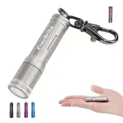 EverBrite Keychain LED Flashlight Mini Bright Key Ring Portable Pocket Pen Torch