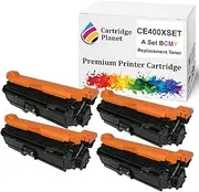 Cartridge Planet a Set BCMY Compatible Toner Cartridge Replacement for HP 507X 507A CE400X CE401A CE403A CE402A (11,000/6,000 (B/CMY) pages) for HP LaserJet Enterprise 500 color M551dn M551n M551xh M575c M575dn M575f MFP M570dw