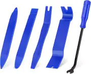 Auto Trim Removal Tool Set, 5Pcs Plastic Pry Tool Kit, Auto Trim Tool, Prying To