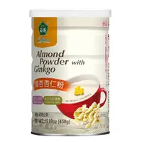 在飛比找momo購物網優惠-【薌園】銀杏杏仁粉450g/罐