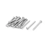 M3x30mm 316 Stainless Steel Fully Thread Button Head Hex Socket Cap Screw 15pcs