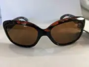 Foster Grant Women's Brown Tortoise Polarized Election Sunglasses,100% UVA/UVB