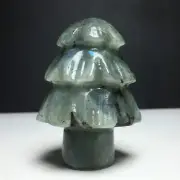 94g Natural Crystal Specimen. labradorite. Hand-carved.The Tree of Life.Healing