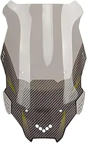 jiningqiuguodianzi Compatible with ADV160 22-23 Modified Front Windshield Deflector Windshield(Brown)