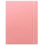 Filofax Pastels A4 Size Notebook Ruled Paper Writing Office Stationery Rose